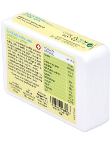 Jengibre Pastillas Blandas Con Limon 50Gr. de Trepatdiet-Esi